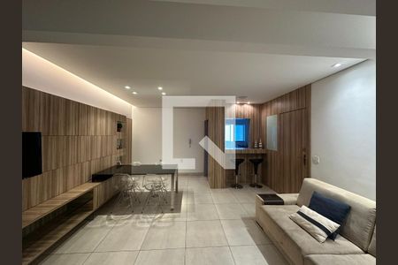 Sala de apartamento à venda com 3 quartos, 88m² em Anchieta, Belo Horizonte