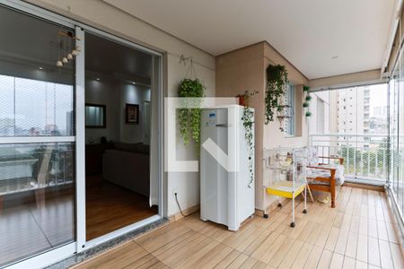 Varanda gourmet de apartamento à venda com 2 quartos, 86m² em Jardim Pereira Leite, São Paulo