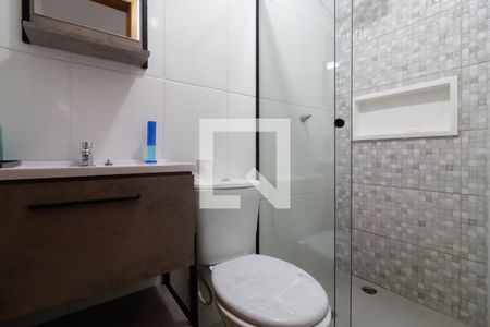 Banheiro de apartamento para alugar com 1 quarto, 41m² em Vila Euthalia, São Paulo