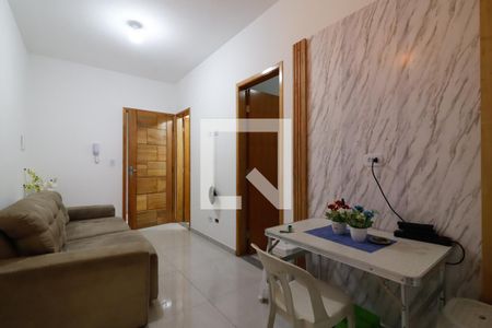 Sala de apartamento para alugar com 1 quarto, 41m² em Vila Euthalia, São Paulo
