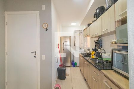 Cozinha e Área de Serviço de apartamento à venda com 2 quartos, 42m² em Estância Velha, Canoas