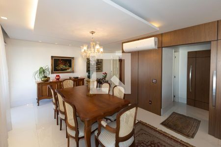 Sala de Jantar de apartamento à venda com 3 quartos, 194m² em Vila da Serra, Nova Lima