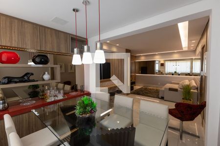 Sala de Jantar / Varanda de apartamento à venda com 2 quartos, 72m² em Vila da Serra, Nova Lima