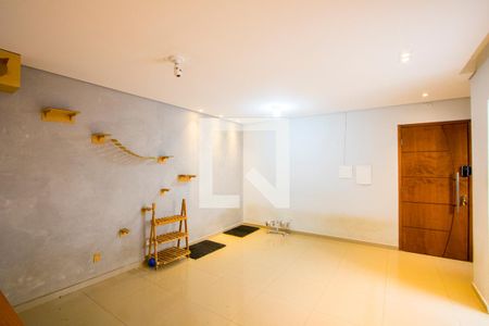 Sala de apartamento à venda com 3 quartos, 75m² em Jardim Bela Vista, Santo André