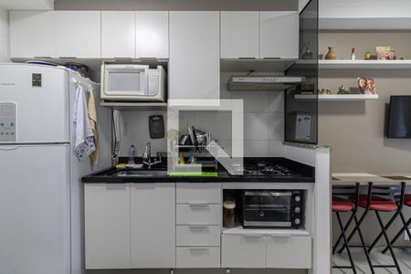 Sala/Cozinha/Área de Serviço  de apartamento à venda com 1 quarto, 29m² em Vila Penteado, São Paulo