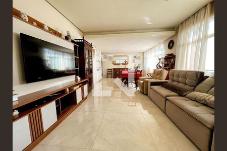 Sala de apartamento à venda com 4 quartos, 220m² em Serra, Belo Horizonte