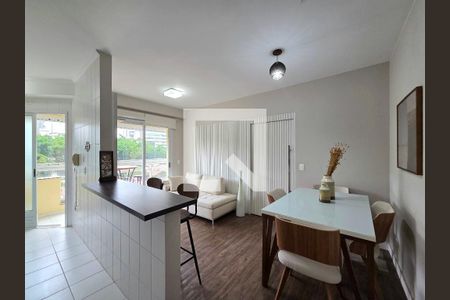 Sala de apartamento para alugar com 1 quarto, 45m² em Vila Olímpia, São Paulo