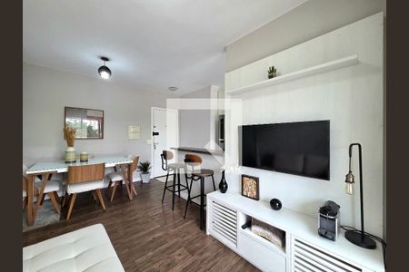 Sala de apartamento para alugar com 1 quarto, 45m² em Vila Olímpia, São Paulo