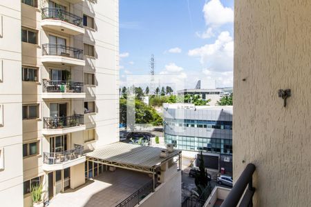 Vista da Varanda de apartamento à venda com 3 quartos, 84m² em Alphaville, Santana de Parnaíba