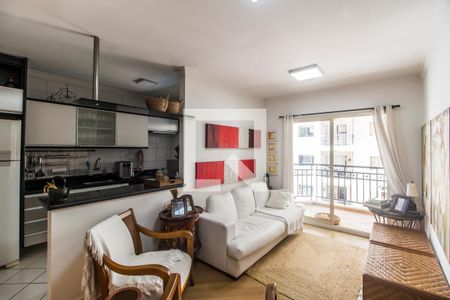 Sala de apartamento à venda com 3 quartos, 84m² em Alphaville, Santana de Parnaíba