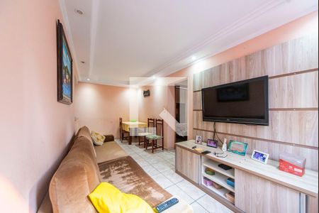 Sala de apartamento à venda com 2 quartos, 56m² em Parque Sao Vicente, Santo André