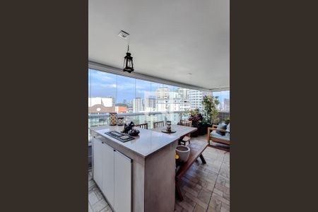 Varanda da Sala de apartamento para alugar com 4 quartos, 184m² em Jardim Vila Mariana, São Paulo