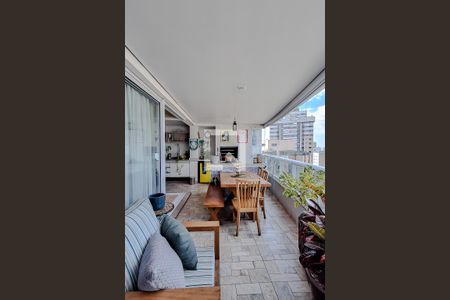 Varanda da Sala de apartamento para alugar com 4 quartos, 184m² em Jardim Vila Mariana, São Paulo