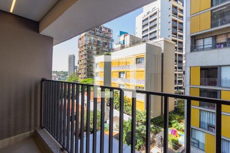 Vista/Varanda de kitnet/studio para alugar com 1 quarto, 27m² em Sumarezinho, São Paulo