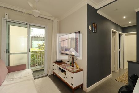 Sala de apartamento à venda com 2 quartos, 50m² em Parque Erasmo Assunção, Santo André
