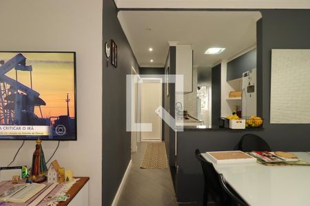 Sala de apartamento à venda com 2 quartos, 50m² em Parque Erasmo Assunção, Santo André