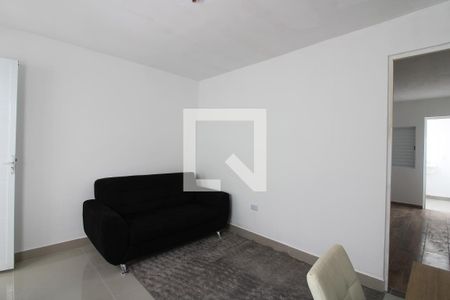 Sala / Cozinha de casa para alugar com 1 quarto, 40m² em Burgo Paulista, São Paulo