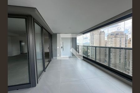 Varanda da Sala de apartamento à venda com 3 quartos, 239m² em Alphaville Conde Ii, Barueri