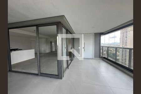 Varanda da Sala de apartamento à venda com 3 quartos, 239m² em Alphaville Conde Ii, Barueri