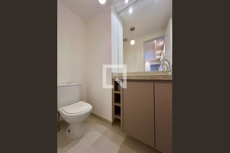 Lavabo de apartamento à venda com 1 quarto, 57m² em Cambuí, Campinas