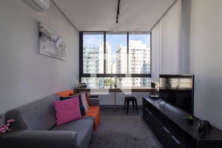 Sala de apartamento à venda com 1 quarto, 43m² em Centro, Campinas