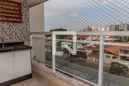 Varanda Gourmet Sala de apartamento para alugar com 3 quartos, 89m² em Jardim Sao Paulo, Americana