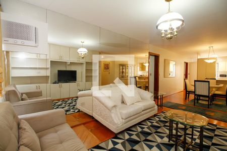 Sala de Estar e Jantar de apartamento para alugar com 3 quartos, 120m² em Jardim Paulista, São Paulo