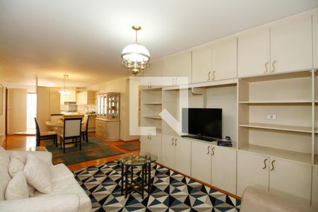 Sala de Estar e Jantar de apartamento para alugar com 3 quartos, 120m² em Jardim Paulista, São Paulo