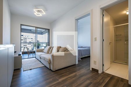 Sala/Cozinha de apartamento para alugar com 1 quarto, 45m² em Pinheiros, São Paulo