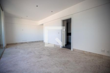 Sala  de apartamento à venda com 4 quartos, 131m² em Lourdes, Belo Horizonte