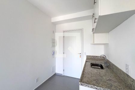 Cozinha de kitnet/studio à venda com 1 quarto, 23m² em Jardim Aurelia, São Paulo