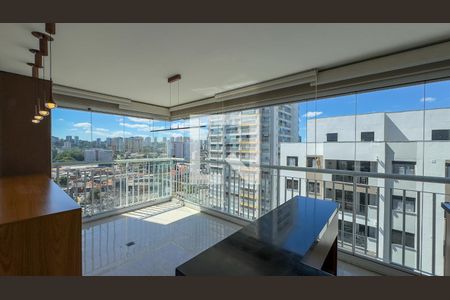 Sacada de apartamento à venda com 2 quartos, 85m² em Santo Amaro, São Paulo