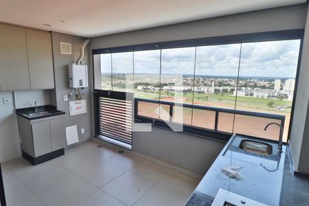 Varanda gourmet de apartamento para alugar com 3 quartos, 81m² em Jardim Sul, Uberlândia