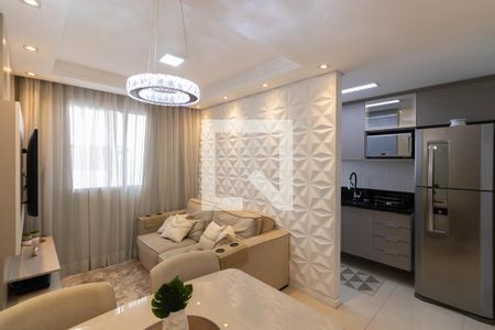 Sala e Cozinha de apartamento para alugar com 2 quartos, 42m² em Jardim Matarazzo, São Paulo