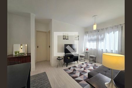 Sala de apartamento para alugar com 1 quarto, 43m² em Vila Nova Conceição, São Paulo