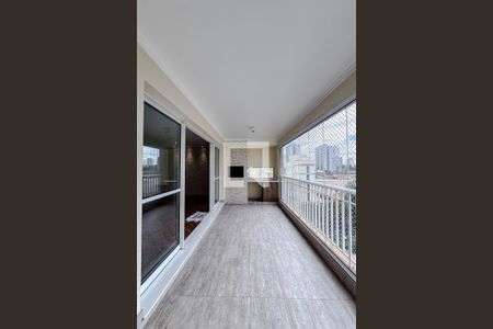 Varanda da Sala de apartamento para alugar com 3 quartos, 121m² em Mooca, São Paulo