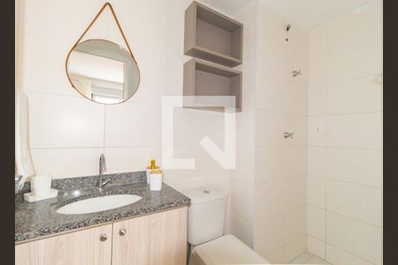 Banheiro de apartamento para alugar com 1 quarto, 24m² em Tatuapé, São Paulo