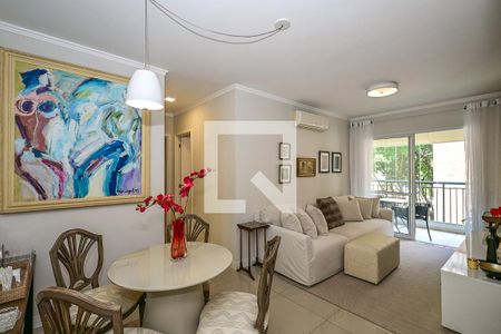 Sala de apartamento para alugar com 2 quartos, 72m² em Jardim Leonor, São Paulo