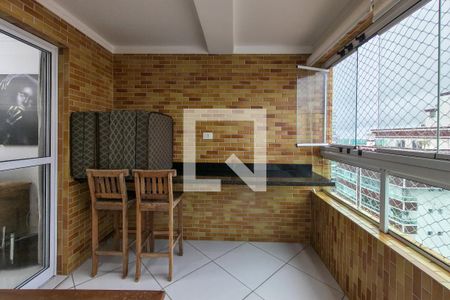Sacada  de apartamento para alugar com 2 quartos, 72m² em Vila Assuncao, Praia Grande