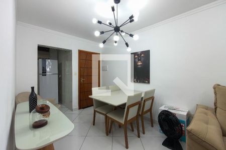 Sala de apartamento para alugar com 2 quartos, 72m² em Vila Assuncao, Praia Grande