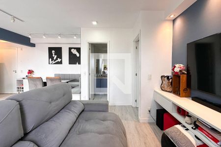 Sala de apartamento à venda com 1 quarto, 52m² em Jardim Olavo Bilac, São Bernardo do Campo