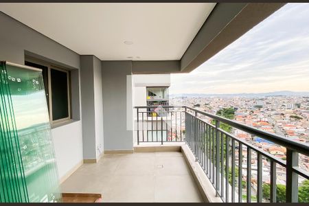 Varanda  de apartamento para alugar com 2 quartos, 72m² em Vila Guilhermina, São Paulo