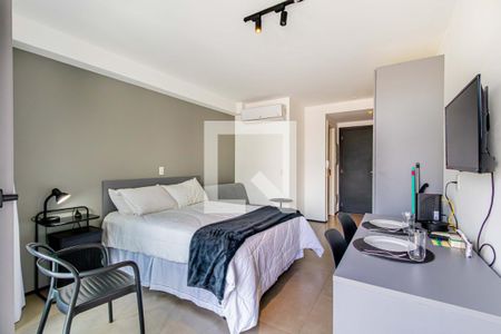 Studio de kitnet/studio para alugar com 1 quarto, 25m² em Indianópolis, São Paulo