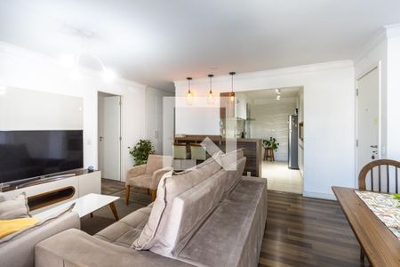 Sala de apartamento para alugar com 3 quartos, 96m² em Várzea da Barra Funda, São Paulo