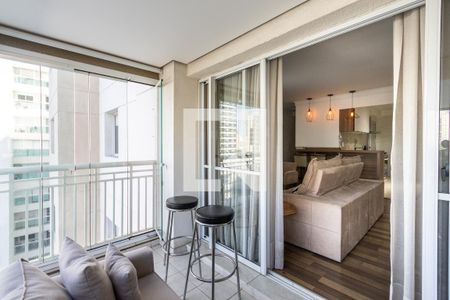 Varanda de apartamento para alugar com 3 quartos, 96m² em Várzea da Barra Funda, São Paulo