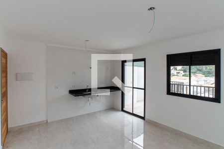 Sala e Cozinha de apartamento à venda com 2 quartos, 90m² em Vila Rosa, São Paulo