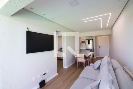 Sala de apartamento à venda com 2 quartos, 50m² em Jardim Campestre, São Bernardo do Campo