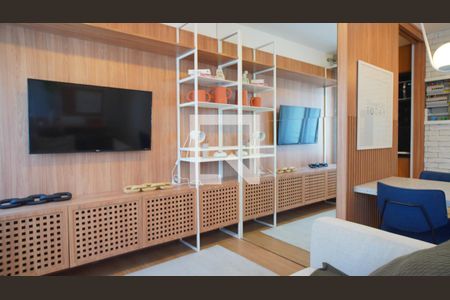 Sala  de kitnet/studio para alugar com 1 quarto, 43m² em Auxiliadora, Porto Alegre