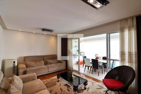 Sala  de apartamento para alugar com 3 quartos, 107m² em Vila Lusitania, São Bernardo do Campo