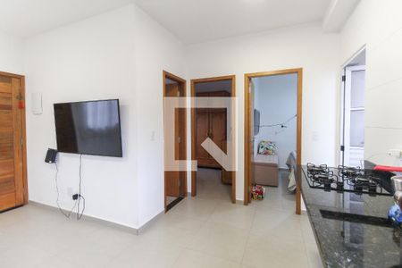 Sala - Cozinha de apartamento para alugar com 2 quartos, 45m² em Jardim Norma, São Paulo